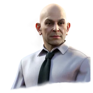 Bald Villain Character Png Rev PNG Image