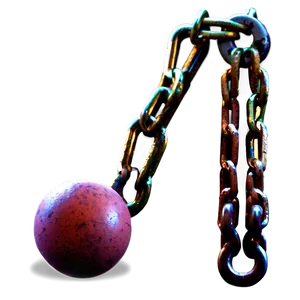 Ball And Chain Concept Art Png 39 PNG Image