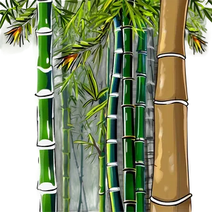 Bamboo Forest Clipart Png 43 PNG Image