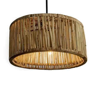 Bamboo Pendant Light Png 06262024 PNG Image