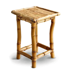 Bamboo Side Table Png Dta PNG Image