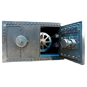 Bank Vault 3d Model Png Bsa PNG Image