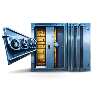 Bank Vault Door Open Png Bmp PNG Image