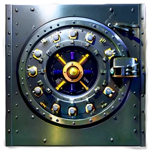 Bank Vault Door Png 06262024 PNG Image