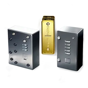 Bank Vault Gold Bars Png 06262024 PNG Image