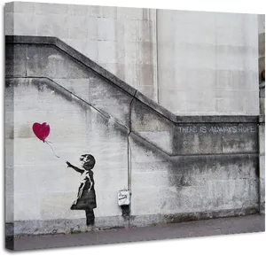 Banksy Girl With Balloon PNG Image