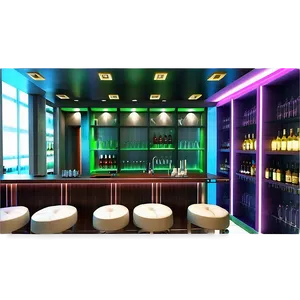 Bar Ceiling Design PNG 05212024 PNG