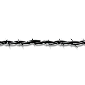 Barbed Wire Fence Art Png Bob PNG Image