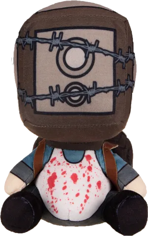 Barbed Wire Head Plushie.png PNG Image