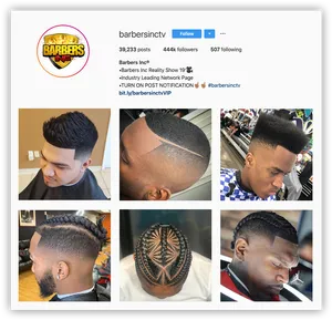 Barbers Inc T V Instagram Profile PNG Image