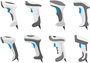 Barcode Scanners Pattern PNG Image