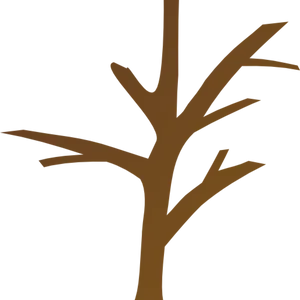 Bare Tree Silhouette PNG Image