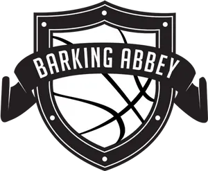 Barking Abbey Basketball Logo PNG Image