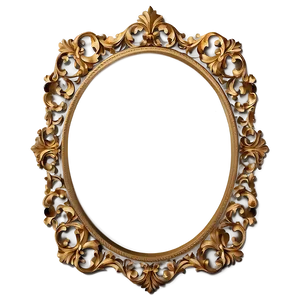 Baroque Frame Design Png Hcr PNG Image