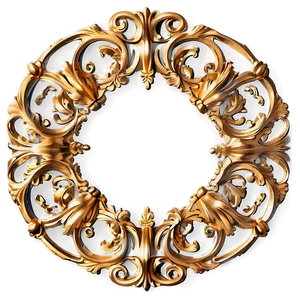 Baroque Style Filigree Png Nui68 PNG Image