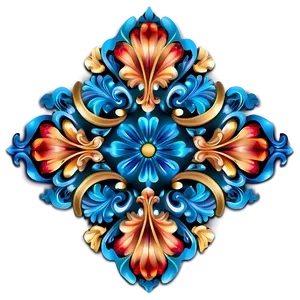 Baroque Style Filigree Png Sfd PNG Image