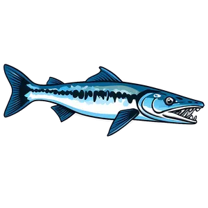 Barracuda In Water Png Mwb PNG Image