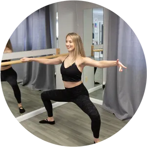 Barre_ Workout_ Session PNG Image