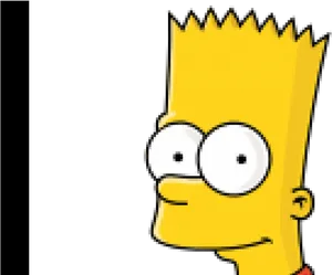 Bart Simpson Close Up PNG Image