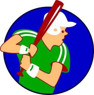 Baseball Batter Icon PNG