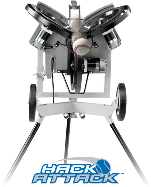 Baseball Pitching Machine Hack Attack PNG Image