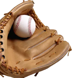 Baseballin Glove Closeup.jpg PNG Image