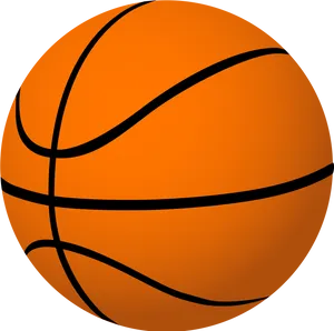 Basketball Clipart Vector PNG Image