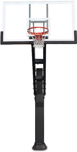 Basketball Hoop Standing PNG Image