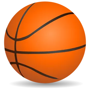 Basketball Icon Graphic PNG
