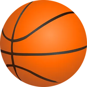 Basketball Icon Graphic PNG Image
