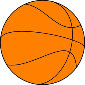 Basketball Icon Graphic PNG Image
