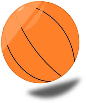 Basketball Icon Graphic PNG Image