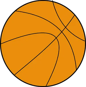 Basketball Icon Silhouette PNG Image