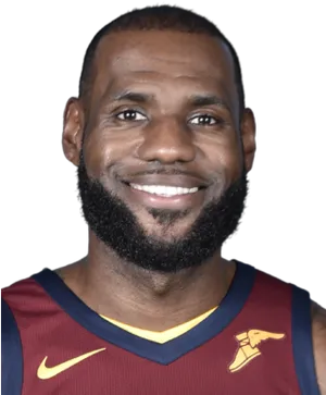 Basketball_ Player_ Smiling_ Portrait PNG Image