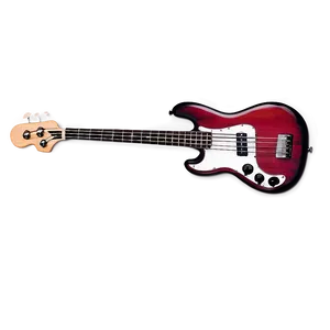 Bass Guitar Silhouette Png Iey PNG Image