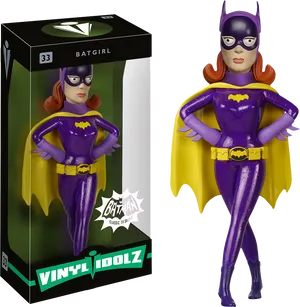 Batgirl Vinyl Idolz Figure PNG Image