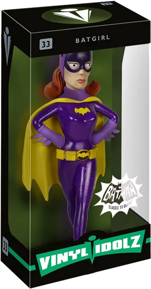 Batgirl Vinyl Idolz Figure PNG Image