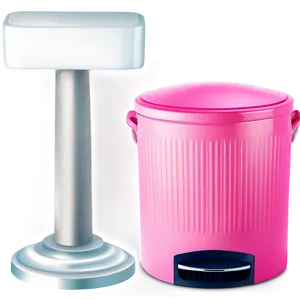 Bathroom Bin Pink Png Qgp PNG Image