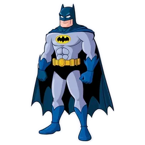 Batman Cartoon Brave And Bold Png Rda PNG Image