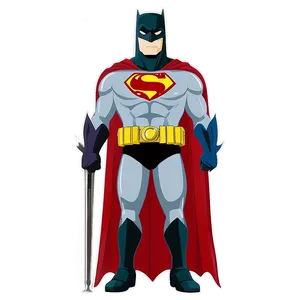 Batman Cartoon Justice League Png 26 PNG Image