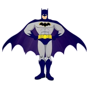 Batman Cartoon Outfit Png 06252024 PNG Image