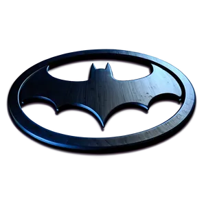 Batman Logo In Circle Png Ykt PNG Image