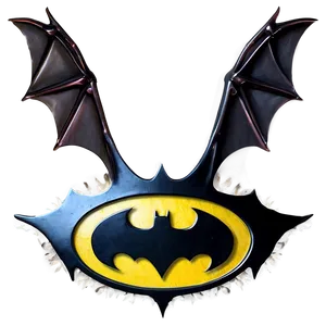 Batman Logo With Batwing Png 69 PNG Image