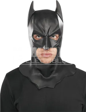 Batman Mask Collectible Portrait PNG Image