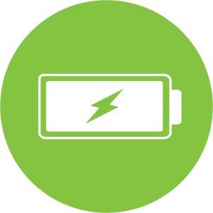 Battery Charge Indicator Icon PNG Image