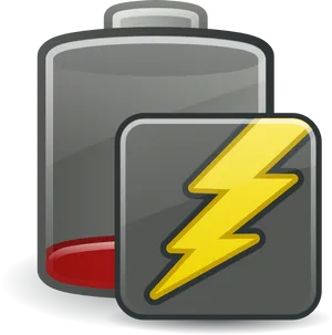 Battery Icon Graphic PNG Image