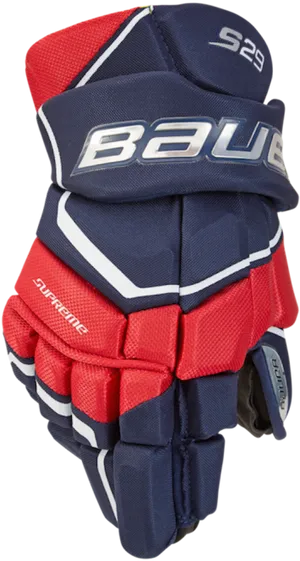 Bauer Supreme S29 Hockey Glove PNG