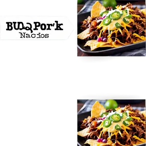 Bbq Pulled Pork Nachos Png 06122024 PNG Image