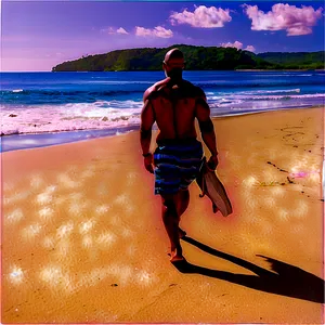 Beach Walk Png Isn45 PNG Image