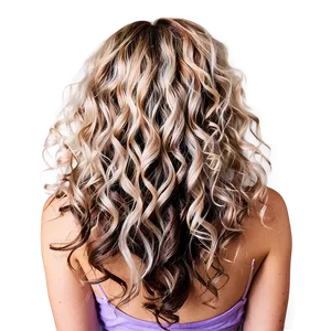 Beach Wave Perm Hair Png Erc PNG Image